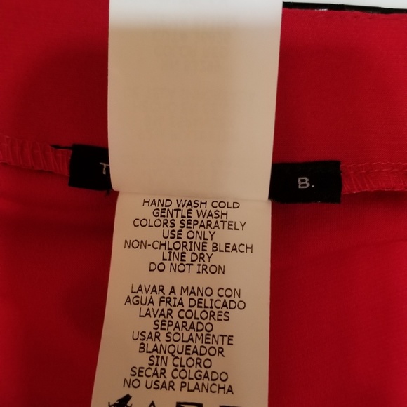 Unique Red Swing Dress - Picture 7 of 7